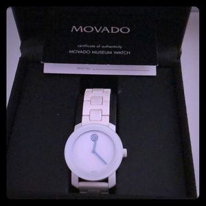 White Movado Bold Women’s watch